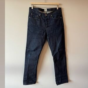 ACNE STUDIOS VAN RAW DENIM